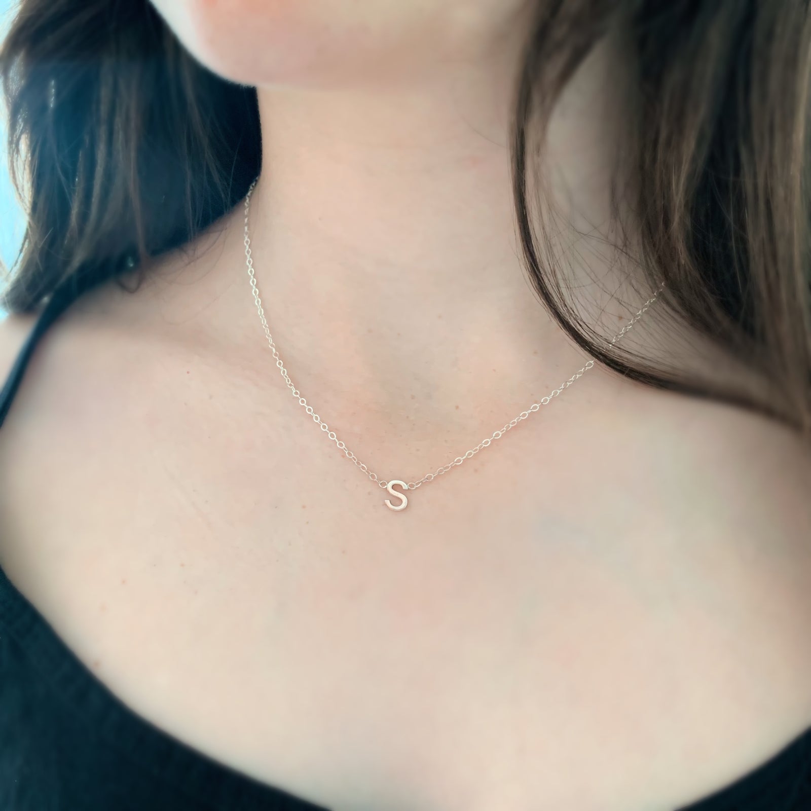 Buy MOMOL Tiny Initial Necklace, 18K Gold Plated Stainless Steel Initial  Necklace Dainty Personalized Letter G Necklace Minimalist Delicate Small  Monogram Name Necklace for Women Girls at Amazon.in